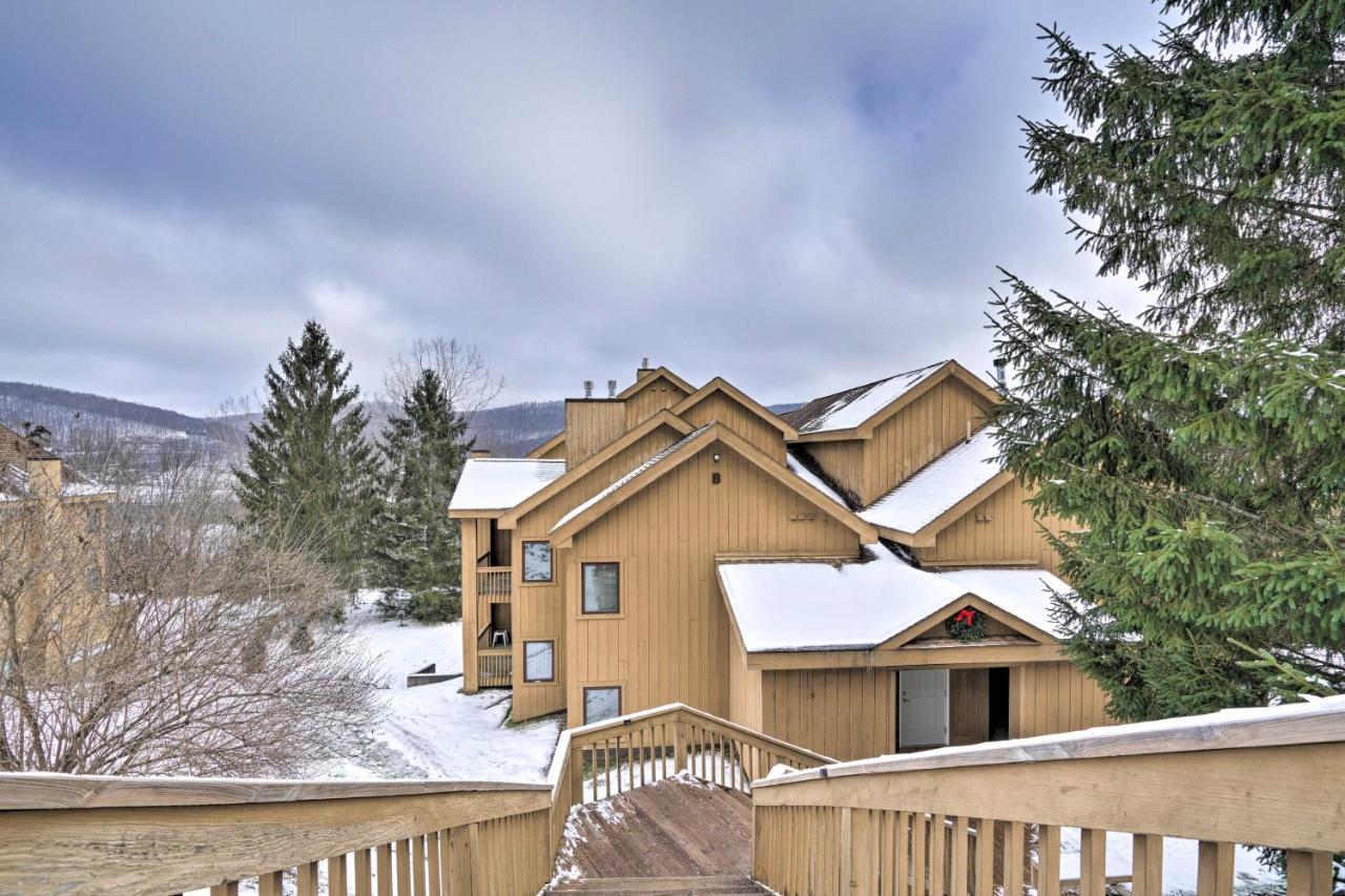Ski-Inandout And Golf Condo With Aandc At Holiday Valley! Ellicottville Esterno foto